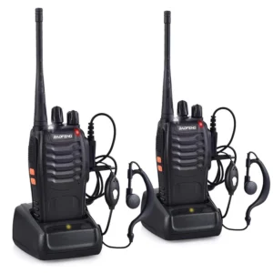 6 Chiếc Baofeng 888S 5W Đài Phát Thanh Hai Chiều 16CH 1500mAh Walkie Talkie Chính Hãng